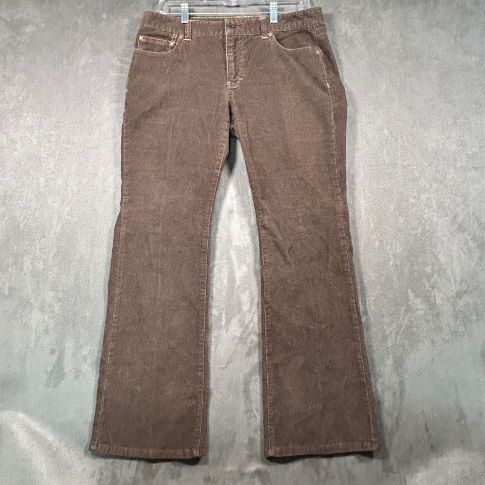 Polo Jeans Co Ralph Lauren Brown Corduroy Pants Womens 10 Bootcut RN67437